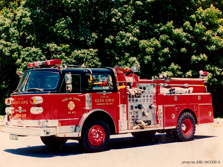 Moteur de camion de pompiers American LaFrance